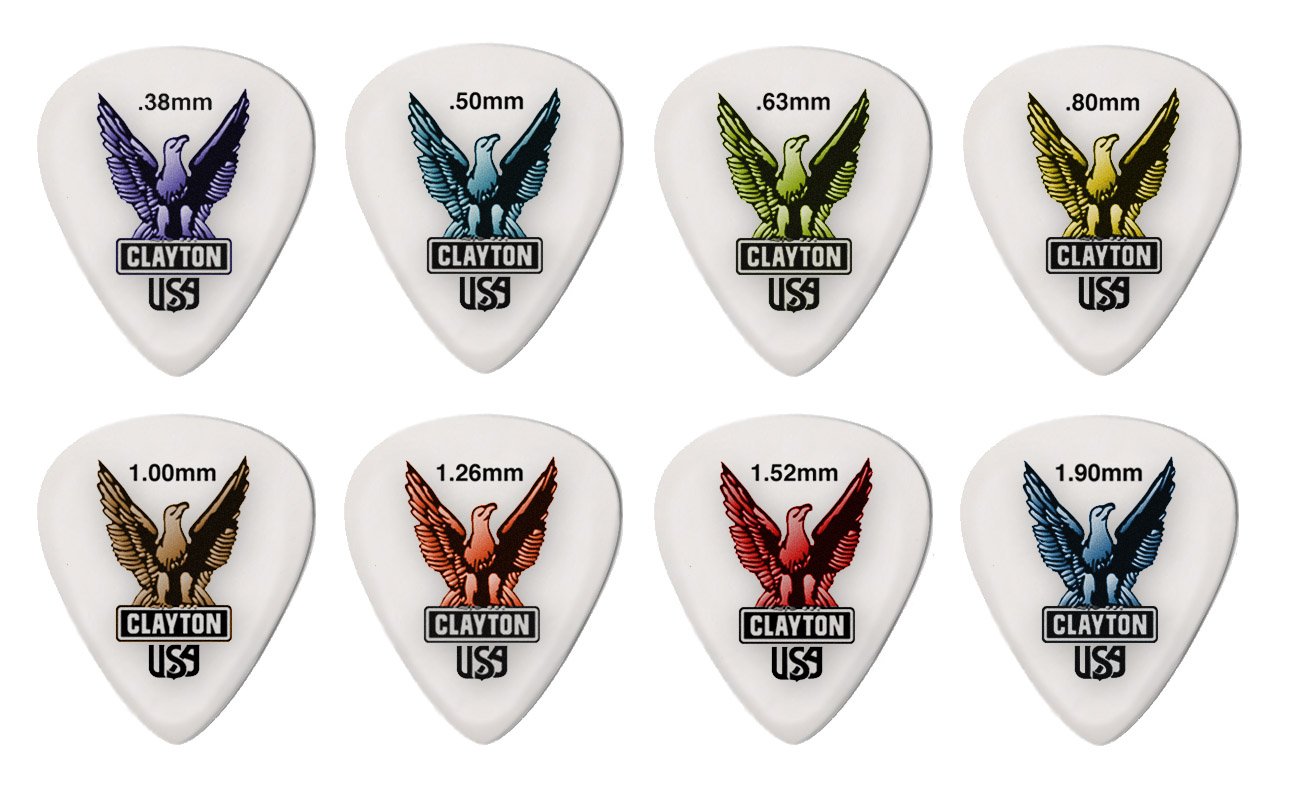Clayton Picks Guitar Picks (S50/12)